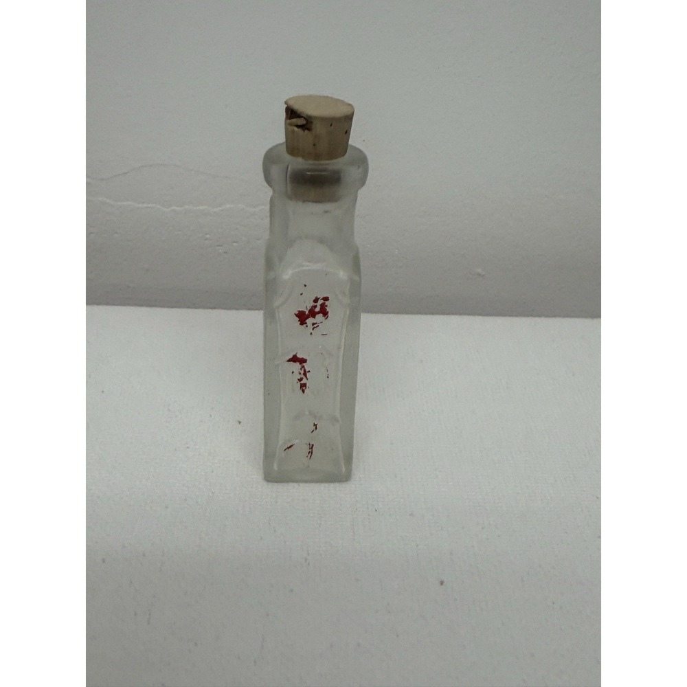 Vintage Miniature Antique Perfume Apothecary Bottle Owens Illinois #AA
